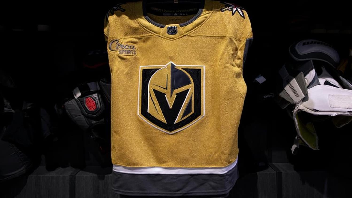 The Vegas Golden Knights announced their gold jerseys will be